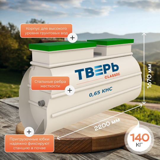 ТВЕРЬ Classic 0,65 КНС